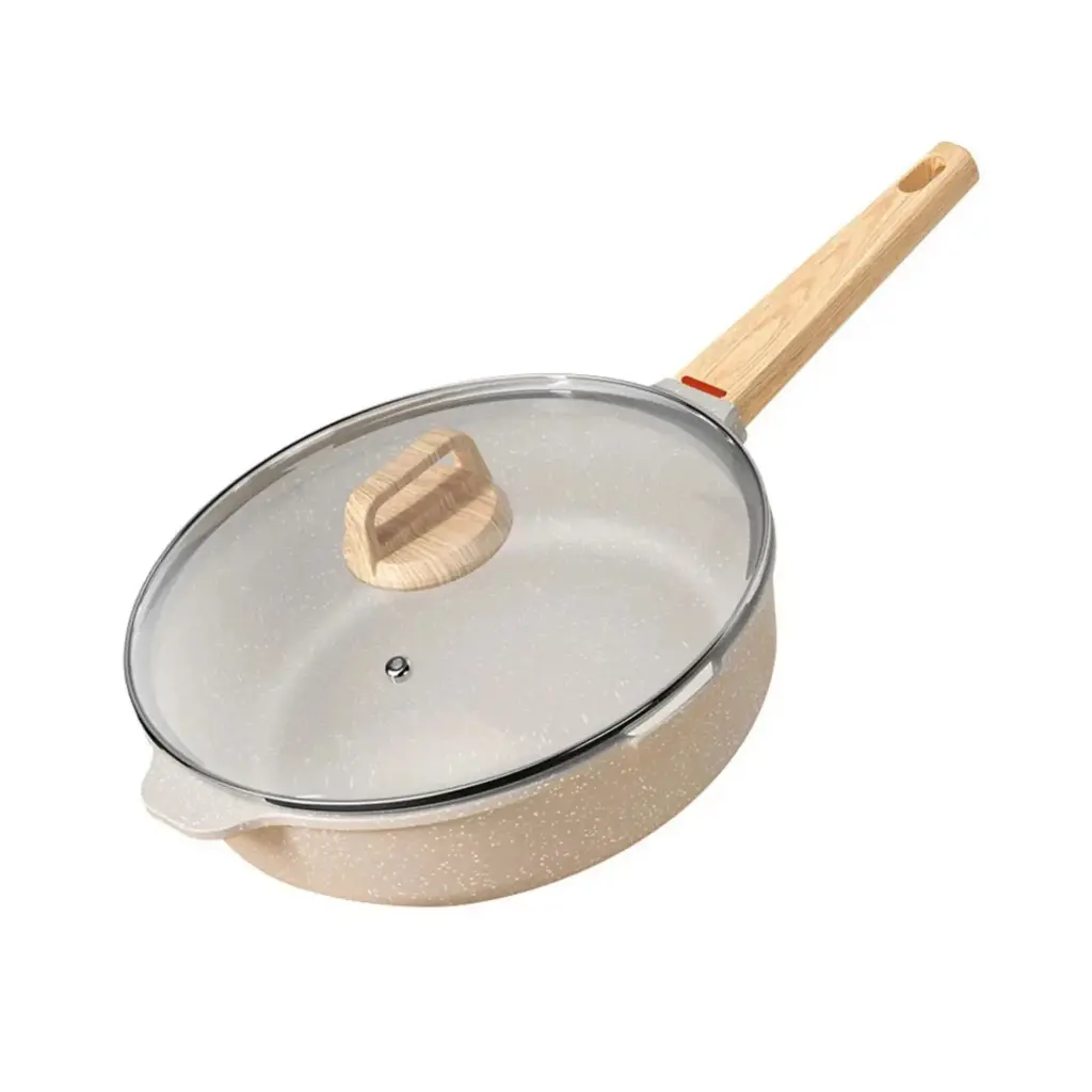 HappiNest Non-Stick Pan Frying Pan Wok Pan Home Steak Skillet Pancake fried induction cooker gas stove special Saucepan Nonstick Pan 