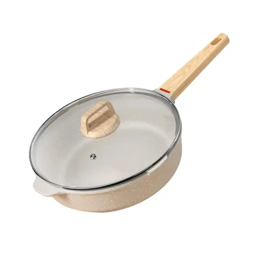 HappiNest Non-Stick Pan Frying Pan Wok Pan Home Steak Skillet Pancake fried induction cooker gas stove special Saucepan Nonstick Pan 