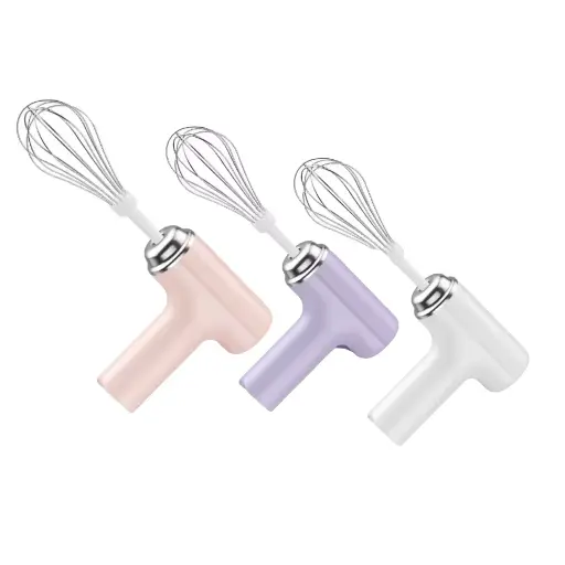 HappiNest 1pc Wireless Electric Food Mixer Portable 3 Speeds Egg Beater Baking Dough Cake Cream Milk Frothers Kitchen Tools 